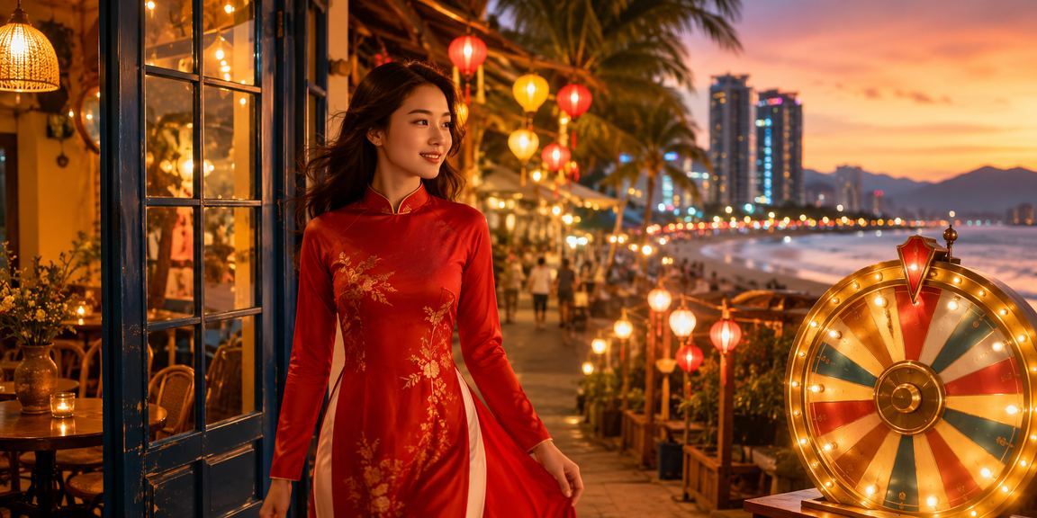 Không gian giải trí trực tuyến tại Đà Nẵng – kết hợp xổ số và trò chơi casino trong tà áo dài truyền thống