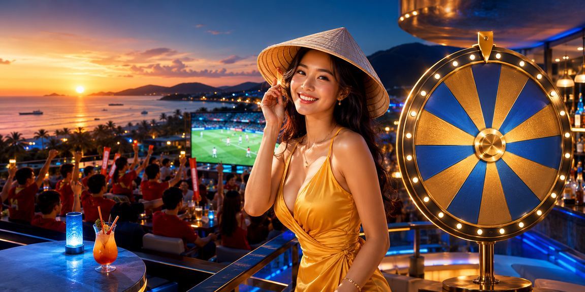 Không gian giải trí tạiPhú Quốc với trò chơi roulette mang phong cách truyền thống Việt Nam